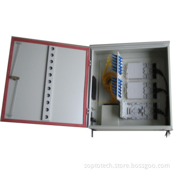 Sc Type 16 Ports Outdoor Floor Splitter Distribution Box (FSDB-16D)